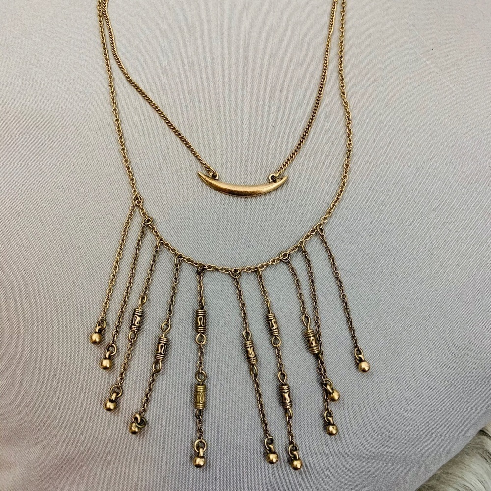 Forever 21 Gold Layered necklace
